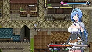 Watch the adventurer fall into the cave trap in Nightmare Knight part 2