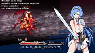 Watch the adventurer fall into the cave trap in Nightmare Knight part 2