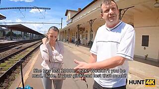 Watch European Czech Wife Bent Over Doggystyle Nailed By Stranger In Reality Sex For Cash