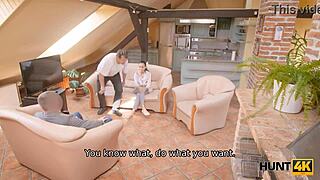 Watch European Czech Wife Bent Over Doggystyle Nailed By Stranger In Reality Sex For Cash