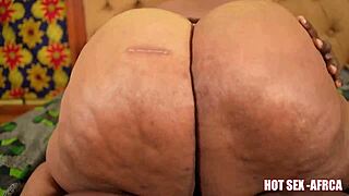 Big Ass Swallows Entire Monster Cock