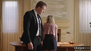 i’m obsessed with submissive secretary demi getting dominated hard