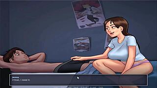 i play summer time saga and date