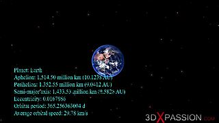 Female Sex Cyborg Fucks Horny Girl Hard in Anal Riding Space Station