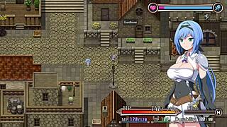 Watch the adventurer fall into the cave trap in Nightmare Knight part 2