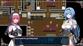 Watch the adventurer fall into the cave trap in Nightmare Knight part 2