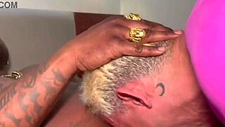 In this intense scene, daddyblack engages in bareback fucking with ale, showcasing big cocks.