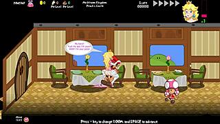 Peachs Untold Tale Intro Train Scene