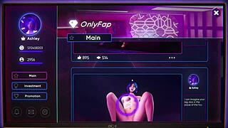 Onlyfap simulator 3 porn game full gameplay with nude sex and curvy tits