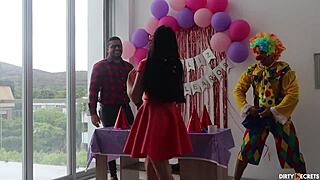 i fuck birthday girl at her dad’s house while he’s working