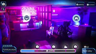 Onlyfap simulator 3 porn game full gameplay with nude sex and curvy tits