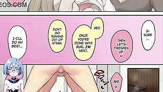 imaizumi says, 'welcome to my house, gals!'