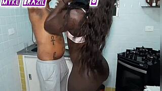 Fernanda Chocolate Arrives From Gym Hungry And Tense, Leading To Intense Sex With Husband Lehxkobra