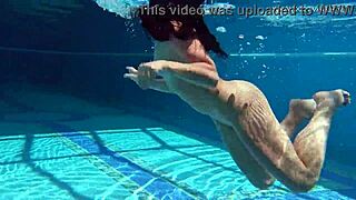 jessica wows producer with her stunning sexy charm by the pool