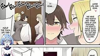 imaizumi says, 'welcome to my house, gals!'