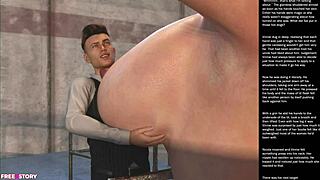 big apple small 18+ gesture episode 12 - 3d comics 3d cartoon sex