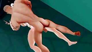 Katyqueenff Imvu and El Chico Delicioso in Wild Hentai Action