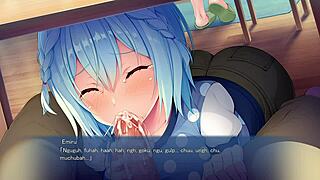 Secret stay home ep 2 - sucking under the table 😏