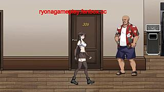 Cute Lady Has Sex in DCity Fantasy Hentai Game
