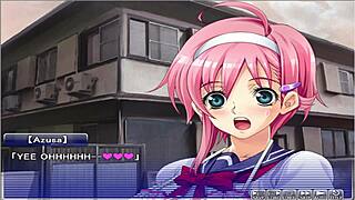 Hey, in Apartment of Love Ep 9, they're watching through a peeping hole in this hentai cartoon