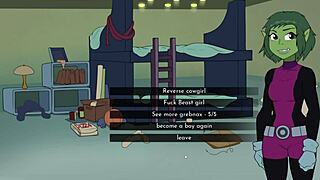 18titans part 25 - jinx and blackfire funtime