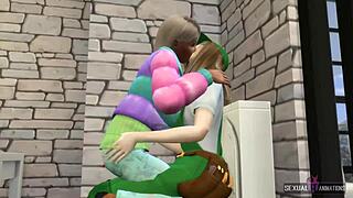 Plumber demands lesbian sex payment intensely