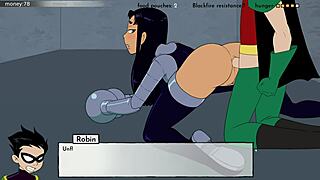 18titans part 25 - jinx and blackfire funtime