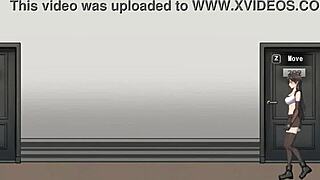 Cute Lady Has Sex in DCity Fantasy Hentai Game