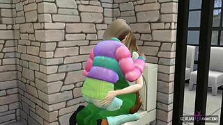 Plumber demands lesbian sex payment intensely