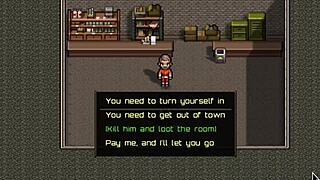 In Battle Brothel, Huge Tits Anime Girl Gets Creampied After Blowjob