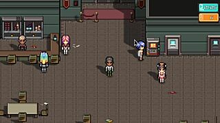 In Battle Brothel, Huge Tits Anime Girl Gets Creampied After Blowjob