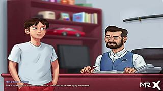 Summertimesaga episode 1-66 shows anime mommy taking cash for wild action