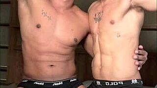 two young guys discover passion in a steamy encounter