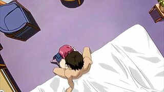Hentai step siblings caught in uncensored action, subtitles included