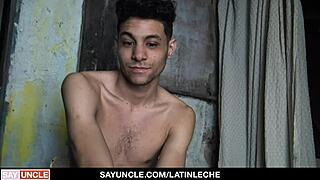 Engaging strong boy danny for construction work that ends with blowjob - latin leche