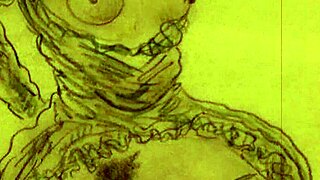 Vintage erotic illustration contrasts retro charm with subtle anime sensuality