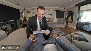 Nice Pierce Paris Has Sex With His Black Boyfriend Using A Dildo Hd Porn!