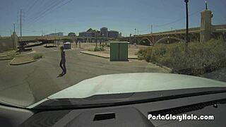 porta gloryhole black girl sucks lots of white dick