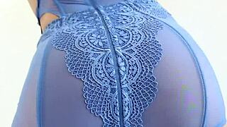 Buxom Blonde Bartender Olivia Austin Helps Excited Customer Masturbate