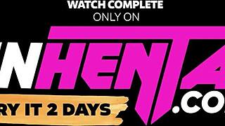 Hentai step siblings caught in uncensored action, subtitles included