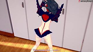Ryuko Matoi Feels Intense Pleasure In Pov Fuck