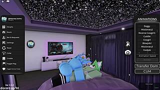 Roblox furry gay enjoys oral sex with ladyboy