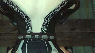 does that big ass hentai babe serve monster cock?