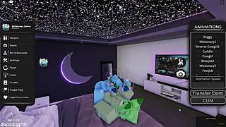 Roblox furry gay enjoys oral sex with ladyboy