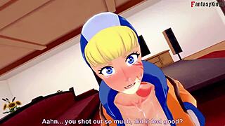 i imagine wattson from apex legends in a full fantasy sex scene with fantasyking3