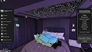 Roblox furry gay enjoys oral sex with ladyboy