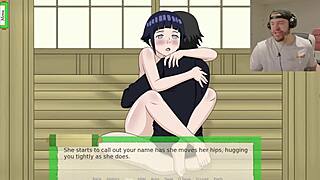 anko's threatening my life in this uncensored naruto game, but it's hot