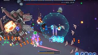 I discover giant naked space waifu in hentai game.