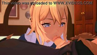 i can’t believe how wild these maids jean from genshin impact get in 3d group action