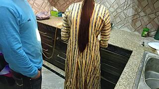 Malik almost fired the maid for her tight pussy slip-up